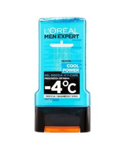 L'Oreal Paris Men Expert Icy-Caps Shower Gel -4degC, Cool Power,300 ml / 10.1oz