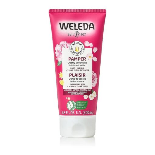 Weleda Aroma Essentials Pamper Creamy Body Wash, Parabens Free, 6.8 Fluid Ounce ( Pack of 1 )