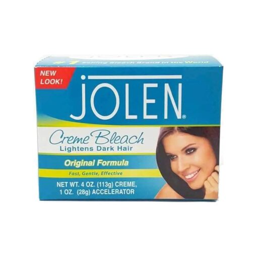 Jolen 4 Ounce Creme Bleach Regular Lightens Excess Dark Hair ( 118ml )