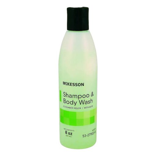 Mckesson Shampoo & Body Wash w/ Aloe & Cucumber Melon - 8 Oz, ( 4 Pack )