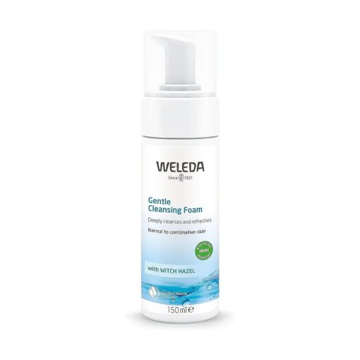 Weleda Gentle Cleansing Face Foam, 5 Ounce