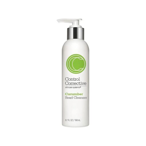 CONTROL CORRECTIVE Cucumber Bead Cleanser, 6.7 Oz - Modern, Refreshing, Gentle Scrub, All Skin Types, Gentle Daily Exfoliation With Natural Jojoba Beads, Sloughs Off Dirt & Oil, Luxurious Body Polish