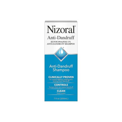 Nizoral Anti-Dandruff Shampoo with 1 % Ketoconazole, Fresh Scent, 7 Fl Oz