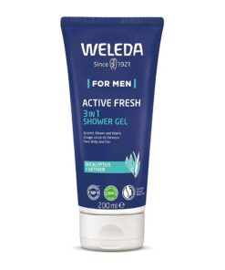 Weleda Shower Gel Men Active, 6.8 Ounce