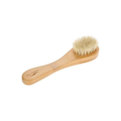 Sonew Face Brushes for Cleansing and Exfoliating Soft Bristles Wood Handle Facial Brushing Scrubbing Skin Cleaning Scrub Scrubber Brush for Men Women