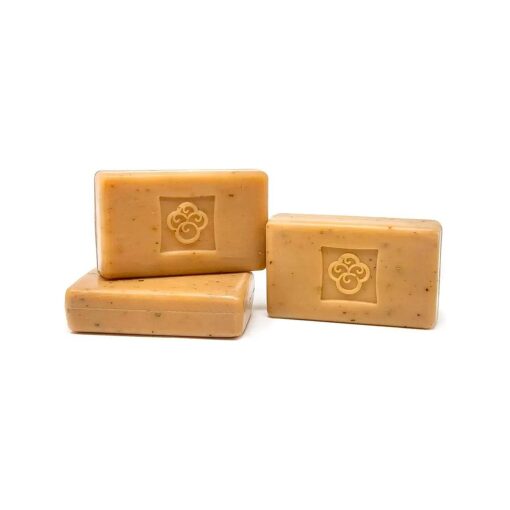 sibu Sea Buckthorn Soap, Cleansing Face & Body Bar with Citrus Scent ( 3-Pack ) - Moisturizes Skin, Reduces Redness and Blemishes, and Calms Sensitive Skin