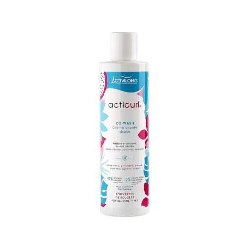 Acticurl Hydra Co-Wash - Enhance and Define Your Natural Curls with Ease - Infused with Dragon Fruit/Pitaya and Aloe Vera - Moisturize, Shape, and Boost Your Curls - 240 ml .