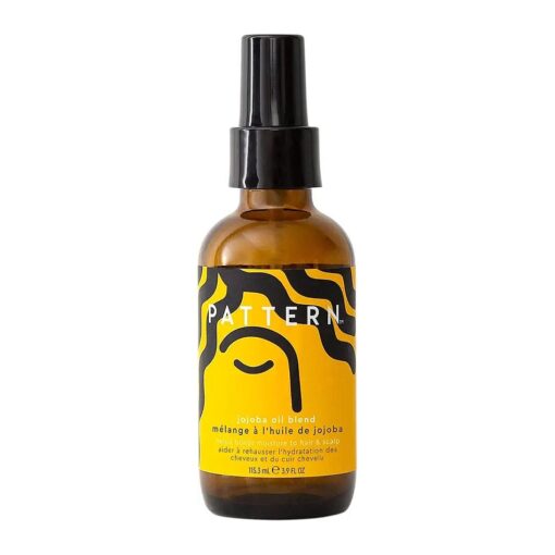 PATTERN Beauty by Tracee Ellis Ross Jojoba Oil Hair Serum, 3.9 Fl Oz, Safflower Oil, Jojoba Oil, Rosehip Oil, Olive Oil & Lavender Oil, Lightweight Moisture Boost for Hair and Scalp