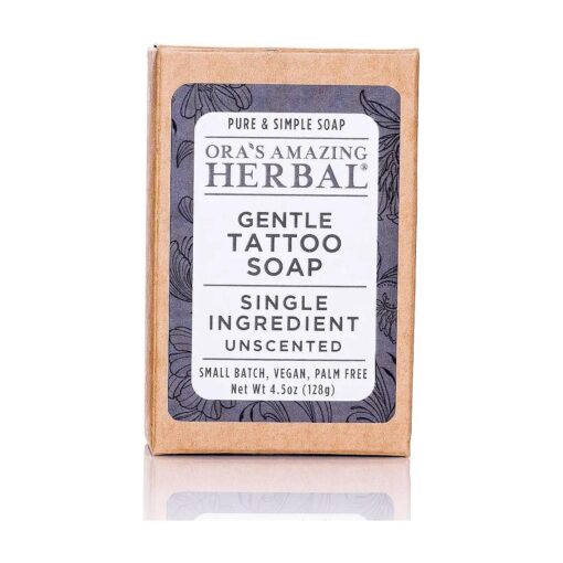 Tattoo Soap, Unscented, Made in the USA, Ora 's Amazing Herbal