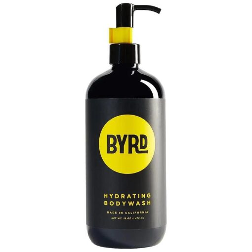 BYRD Hydrating Body Wash - Daily Sulfate-Free Body Cleanser, with Green Tea and Aloe Vera, 16 Fl Oz