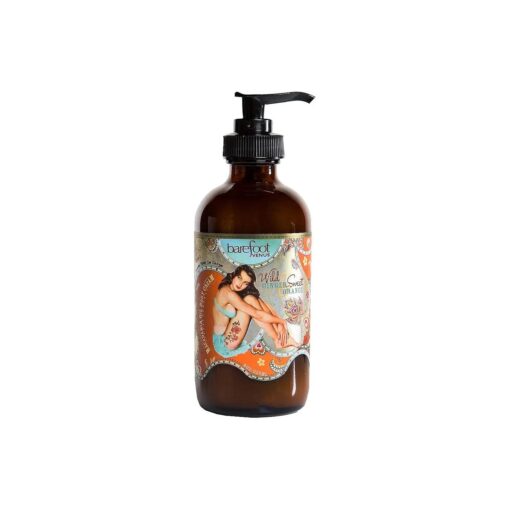 Macadamia Nut Oil and Almond Oil Body Cream 225 ML / 8 Oz ( Wild Ginger & Sweet Orange )