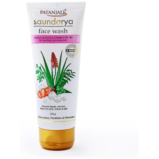 patanjali Saundarya Face Wash, 100 Grams ( 2 )