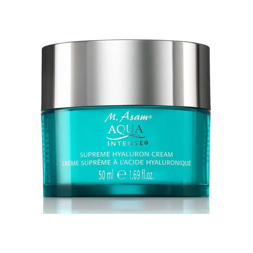 M. Asam Aqua Intense Supreme Hyaluron Creme ( 1.69 Fl Oz ) - Face Cream With Hyaluronic Acid, Face Moisturizer Targets Fine Lines & Wrinkles & Provides Moisture, Facial Skin Care For All Skin Types