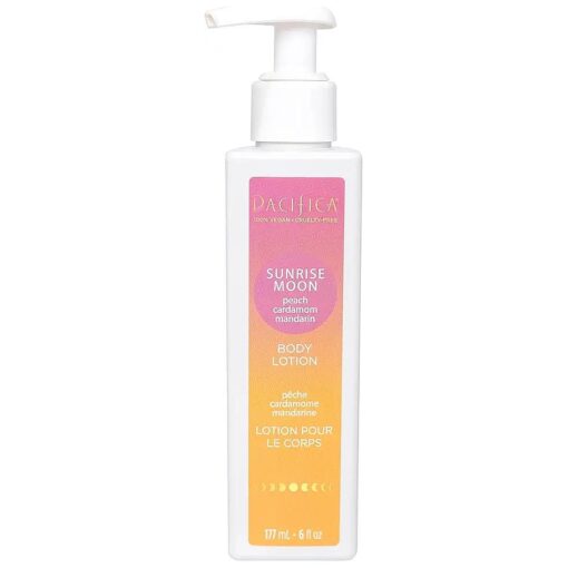 Pacifica Beauty | Sunrise Moon Body and Hand Lotion | Lightweight, Hydrating |Nourishing Shea Butter + Sunflower Oil | Non-Greasy | Moisturizer for Dry Skin | Vegan + Cruelty Free