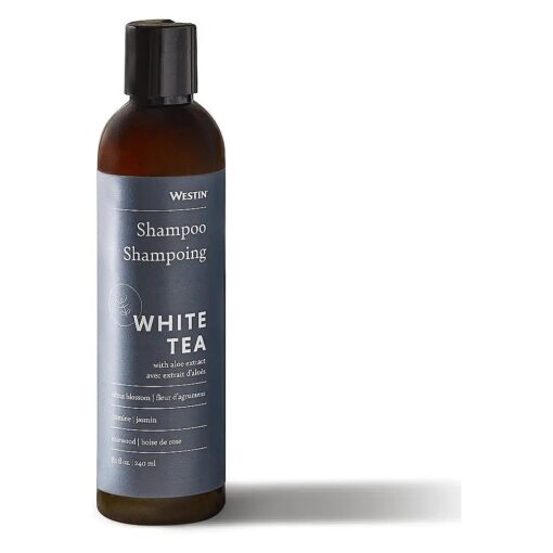 Westin White Tea Aloe Shampoo - Vitamin and Antioxidant-Packed Shampoo for All Hair Types - Signature White Tea Aloe Scent - 8 ounces