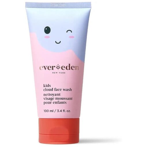 Evereden Kids Cloud Face Wash : Tropical Sorbet, 3.4 fl oz | Creamy & Fun Skin Care for Kids | Easy-to-Use Kids Face Wash | Non-toxic Kids Skin Care for Sensitive Skin