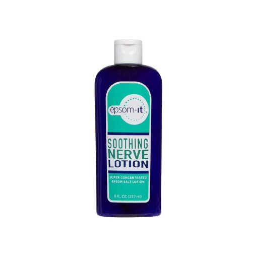 EPSOM-IT Soothing Nerve Lotion : Super-Concentrated Magnesium Sulfate Cream Fortified with Arnica, Capsaicin, and Aloe Vera