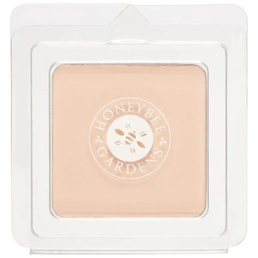 Honeybee Gardens Pressed Mineral Powder Foundation Refill, Avignon, Pale Light Neutral Shade, Adjustable Coverage, Natural Finish, With Botanical Extracts And Vitamin E, 7.5g