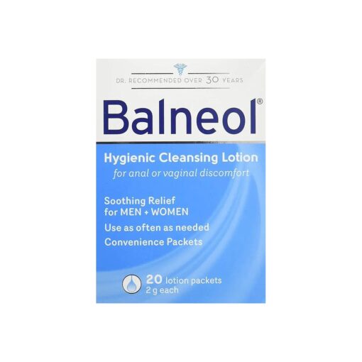 Balneol Hygienic Cleansing Lotion, Convenience Packets 20 Ea