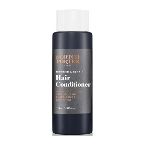 Scotch Porter Nourish & Repair Hair Conditioner for Men | Strengthens, Softens & Prevents Frizz | Free of Parabens, Sulfates & Silicones | Vegan | 13oz Bottle