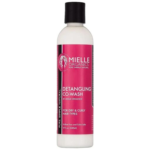 Mielle Organics Sulfate-Free Detangling Co-Wash, Color Safe, 8 Ounces