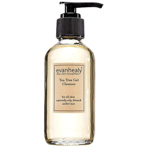 evanhealy Tea Tree Gel Cleanser with Lavender - Non-Detergent Gel for Face & Body - All Skin Types