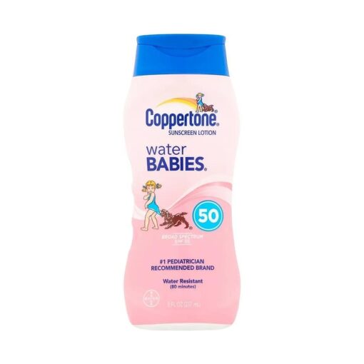 WaterBabies Sunscreen Lotion SPF 50, 8 oz