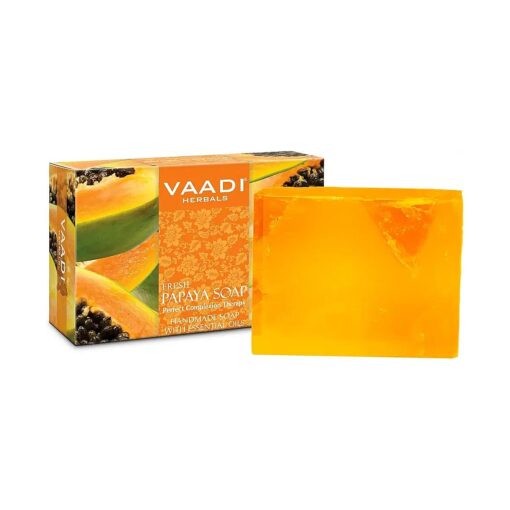 Vaadi Herbals Fresh Papaya Soap, 75g