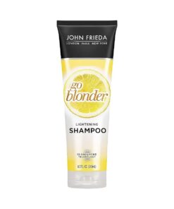 John Frieda Sheer Blonde Go Blonder Shampoo, Gradual Lightening Shampoo, 8.3 oz, with Citrus and Chamomile, featuring our BlondMend Technology 8.3Oz Bottle