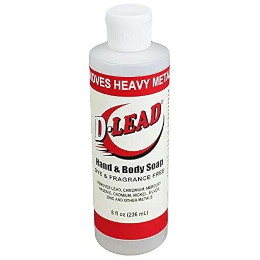 D-Lead Hand & Body Soap, Dye & Fragrance-Free, 8 oz, 4221ES-008 ...