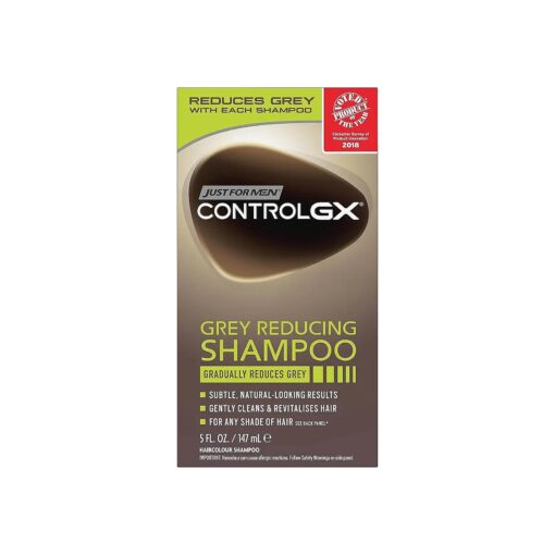 Just For Men Control GX Grey Reducing Shampoo, 5 Fluid Ounce