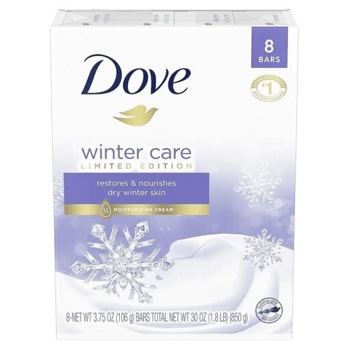 Dove Winter Care Limited Edition Beauty Bars 8 Pack