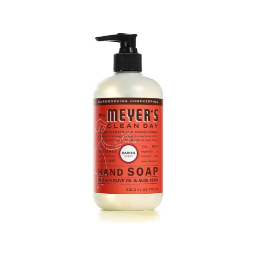 MRS. MEYER 'S CLEAN DAY Soap Hand Liquid Radish, 12.5 Fl Oz