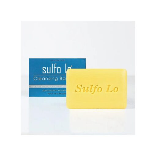 Cleansing Bar Soap with Sulfur for Face and Body, 3.5 Ounce