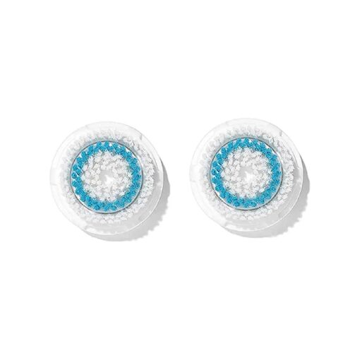 Brush Head Replacements Compatible with Clarisonic Mia 1, Mia 2, Mia Fit, Alpha Fit, Smart Profile Uplift and Alpha Fit, Deep Pore Facial 2 Pack ( Deep Pore )