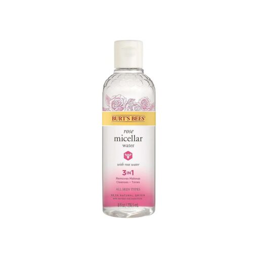 Burt 's Bees Micellar Facial Cleansing Water with Rose Water, 8 Oz ( Package May Vary )