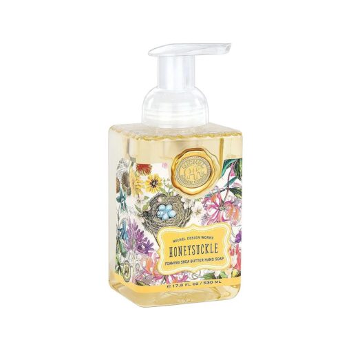 Michel Design Works Foaming Hand Soap, 17.8-Ounce, Honeysuckle