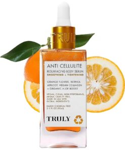 Truly Beauty Anti-Cellulite Serum-Better Than Cream-Helps Tighten Skin, Retinol Body Lotion Serum - Reduces Cellulite - Body Moisturizer Cream Serum - Compress Skin, Body Lotion Serum - 3.1 OZ