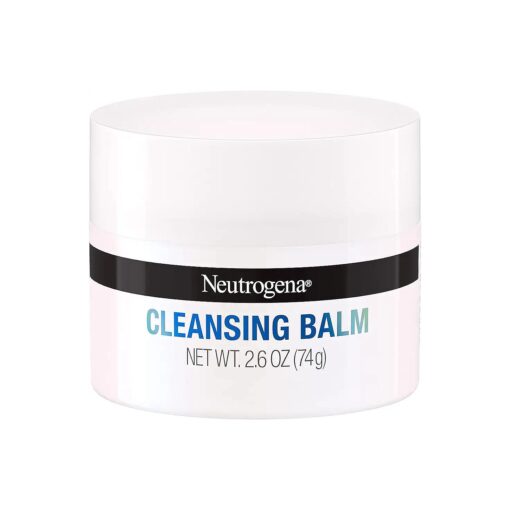 Neutrogena Makeup Melting Cleansing Balm, Face Cleansing Balm to Gently Melt Away Dirt, Oil, Makeup & Waterproof Mascara Leaving Skin Soft & Conditioned, Fragrance- & Paraben-Free, 2.6 oz