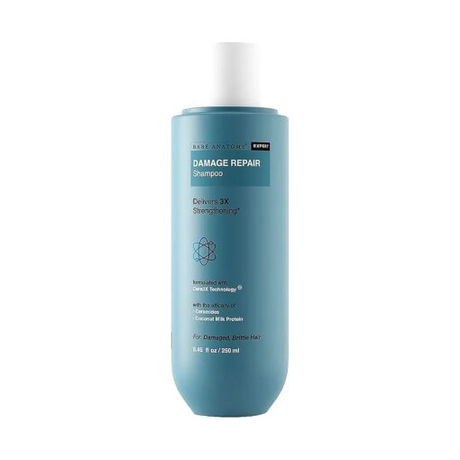 Bare Anatomy Damage Repair Hair Shampoo | Suitable for All Hair Types | Dry & Frizzy Hair | Paraben & Sulphate Free | Women & Men | For Damaged & Weakend Hair | 250 ml