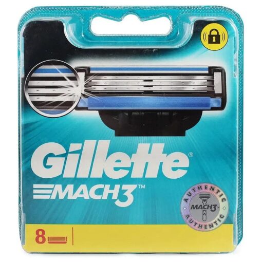 Gillette Mach 3-8 Count ( 1 x 8 Pack )