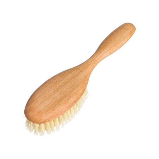 Redecker Tampico Fiber Hairbrush with Oiled Beechwood Handle, 8 inches