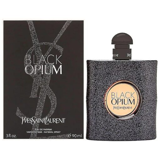 YVES SAINT LAURENT Black Opium for Women Eau De Parfum Spray 3 OZ, / 90 ml .