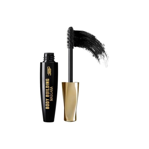 Black Radiance Body Building Mascara, Black, 1 Tube