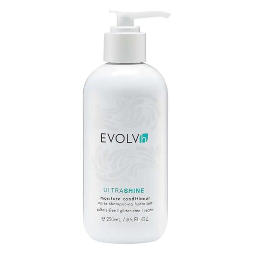 EVOLVh - Natural UltraShine Moisture Conditioner | Vegan, Non-Toxic, Clean Hair Care ( 8.5 fl oz | 250 mL )