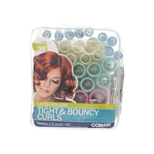 Brush Rollers, Curl & Body 36 Pieces