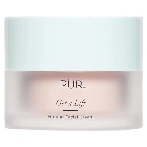 PUR MINERALS Get A Lift Firming Facial Cream Moisturizer, Tightens Skin, Restores Firmness, Non-Greasy and Lightweight, Cruelty-Free, White, Gluten Free