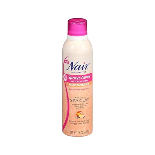 Nair Sprays Away, Brazilian Spa Clay, 7.5 Oz