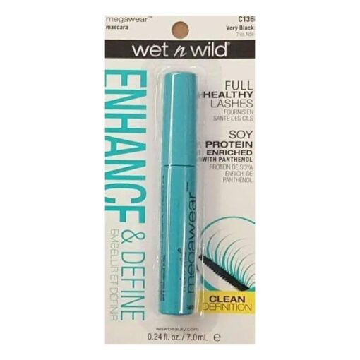 2 Pack - Wet N Wild MegaWear C136 VERY BLACK Mascara