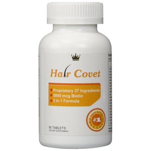 Hair Covet Hair Growth Supplement for Women and Men ( 90 Tablets )